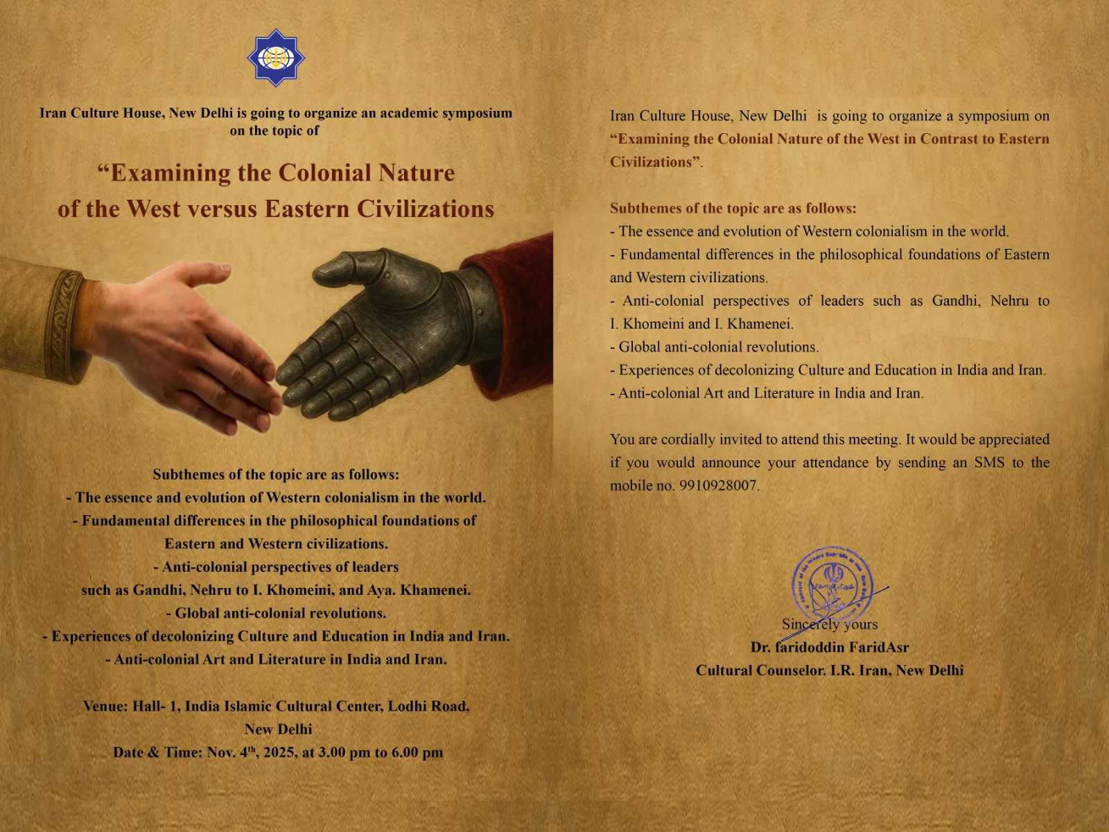Examining the Colonial Nature of the West versus Eastern Civilizations